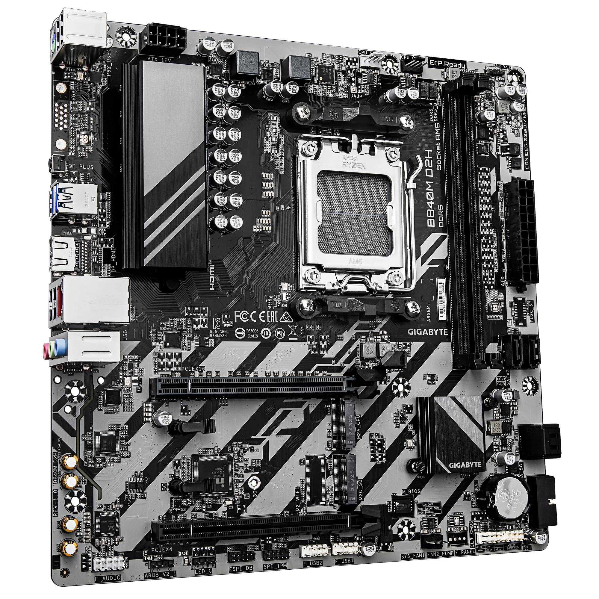 Motherboards GIGABYTE B840M D2H