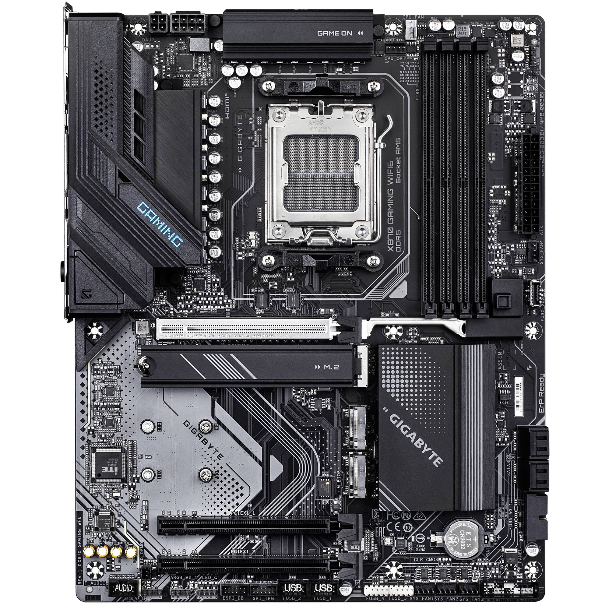 Motherboards GIGABYTE X870 GAMING WF6