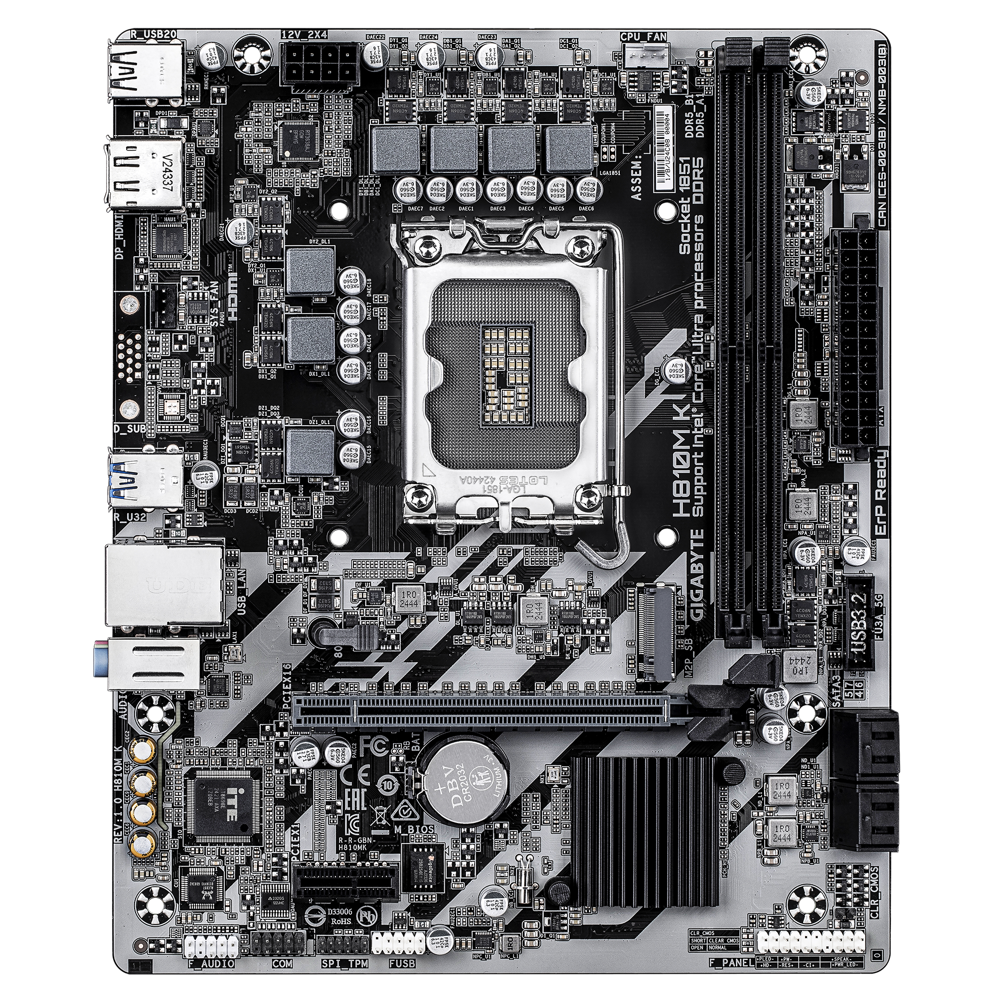Motherboard GIGABYTE H810M K                     