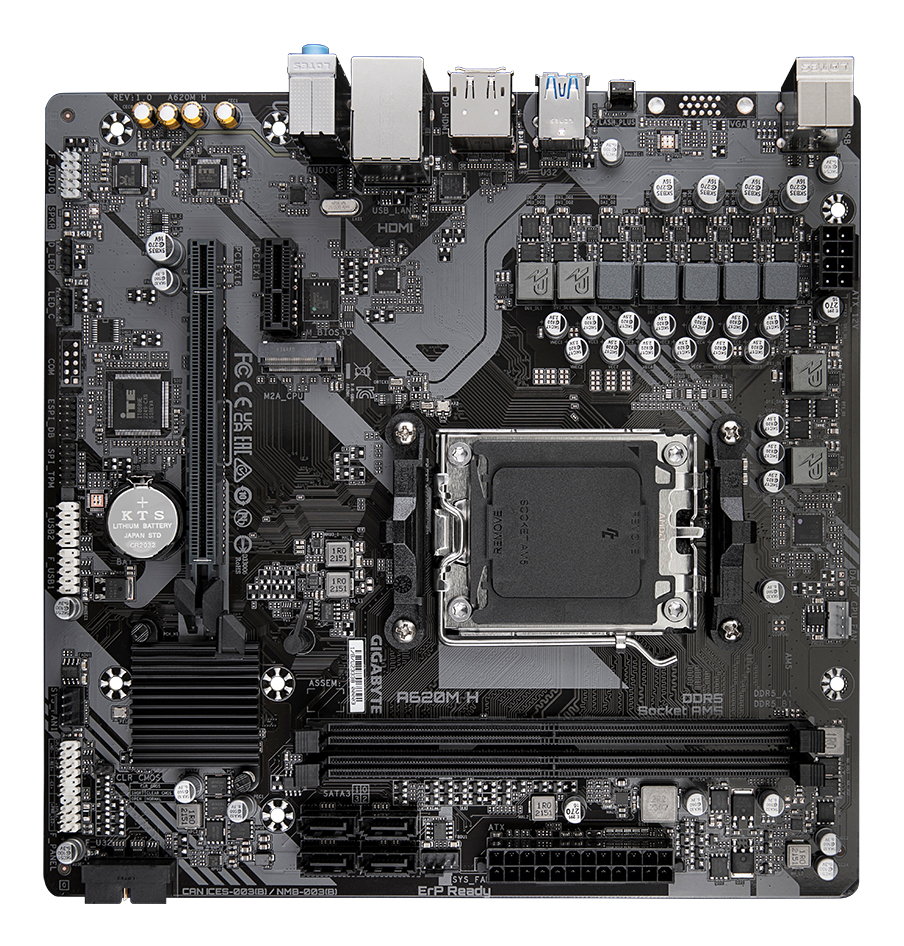 Motherboard GIGABYTE A620M H