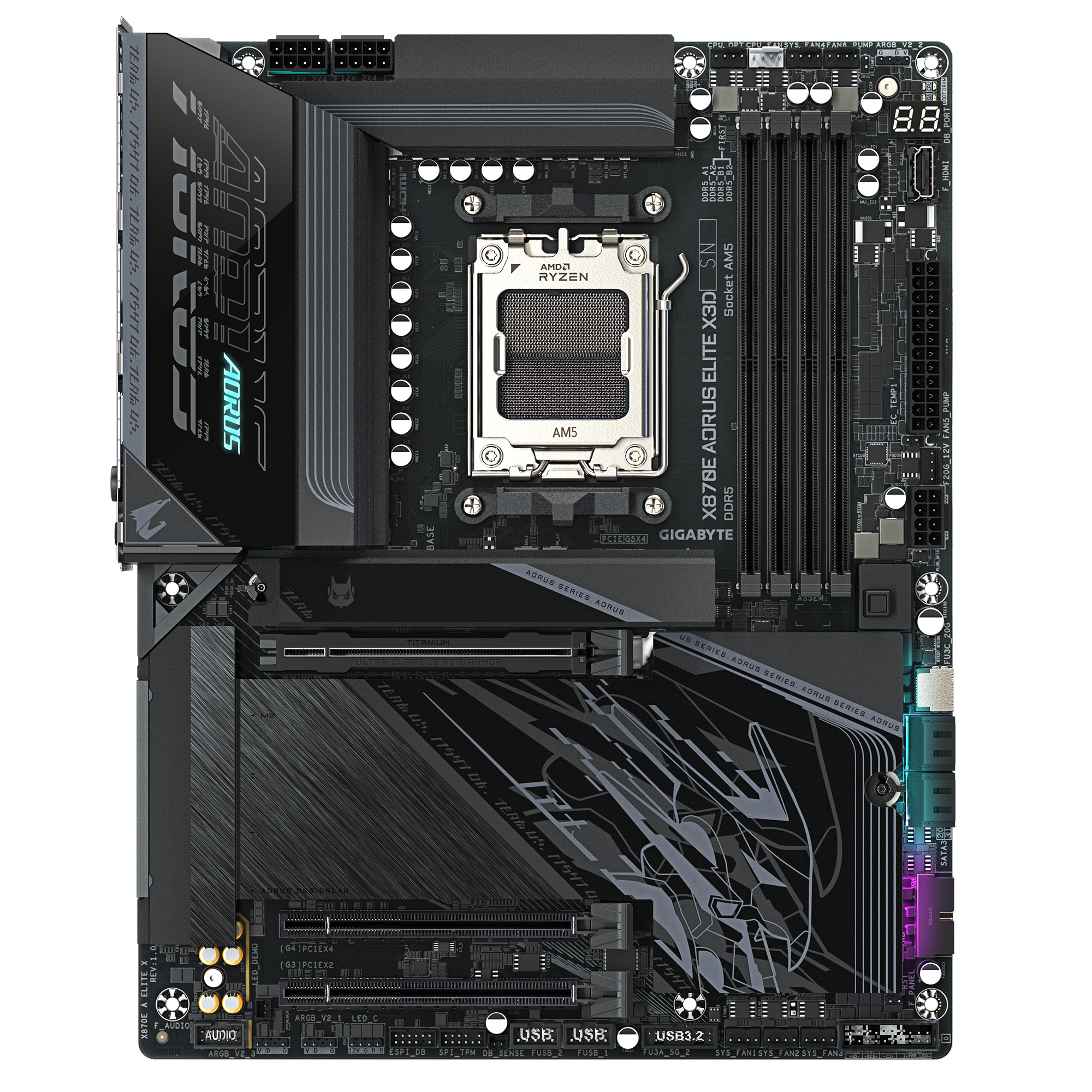 Motherboard GIGABYTE X870E A ELITE X