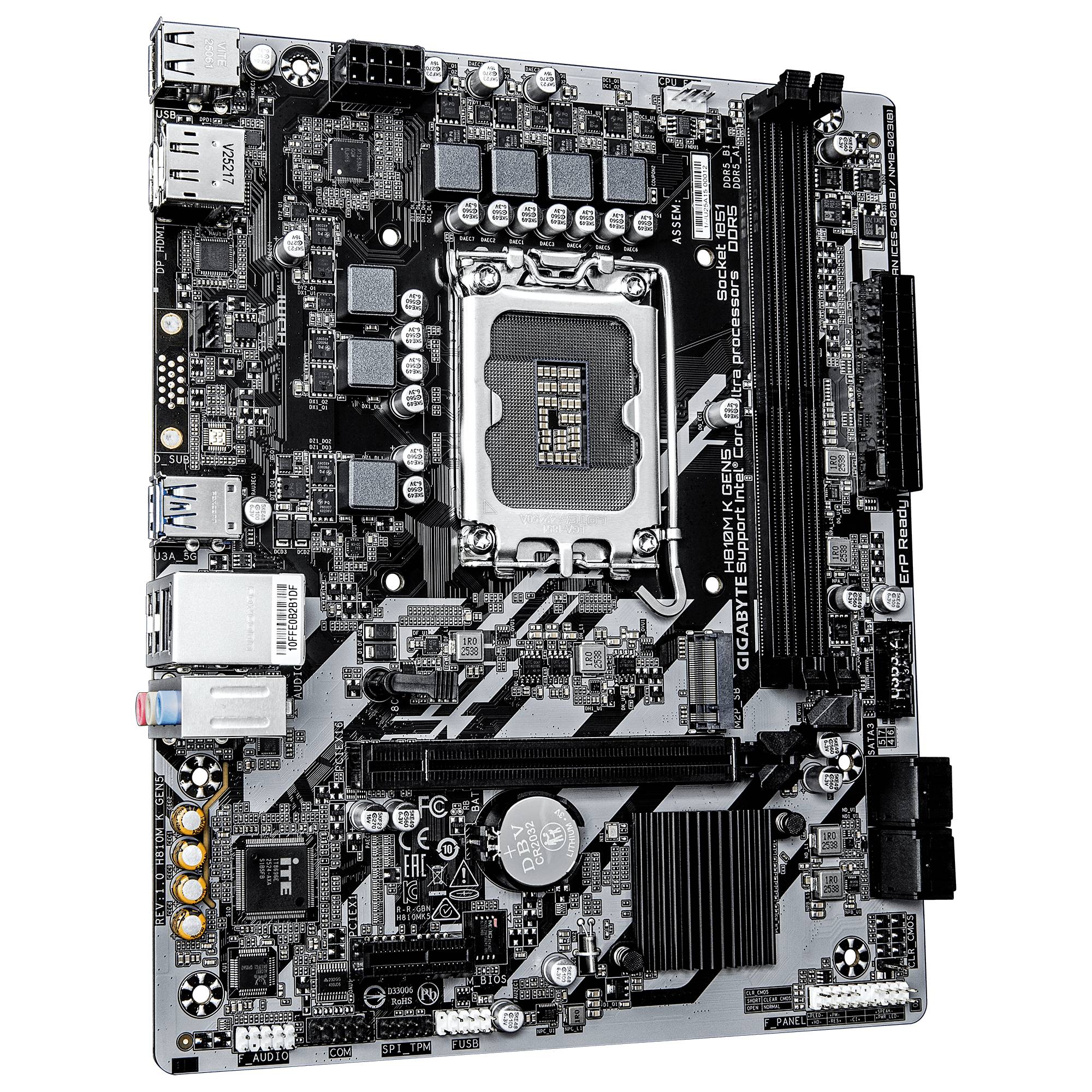 Motherboard GIGABYTE H810M K GEN5