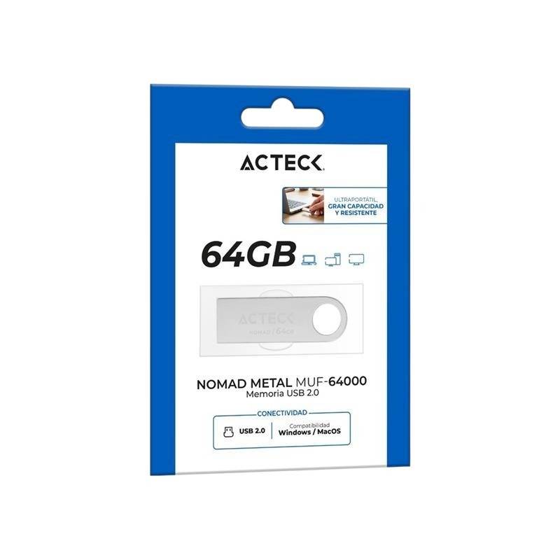 Memorias USB ACTECK MUF-64000