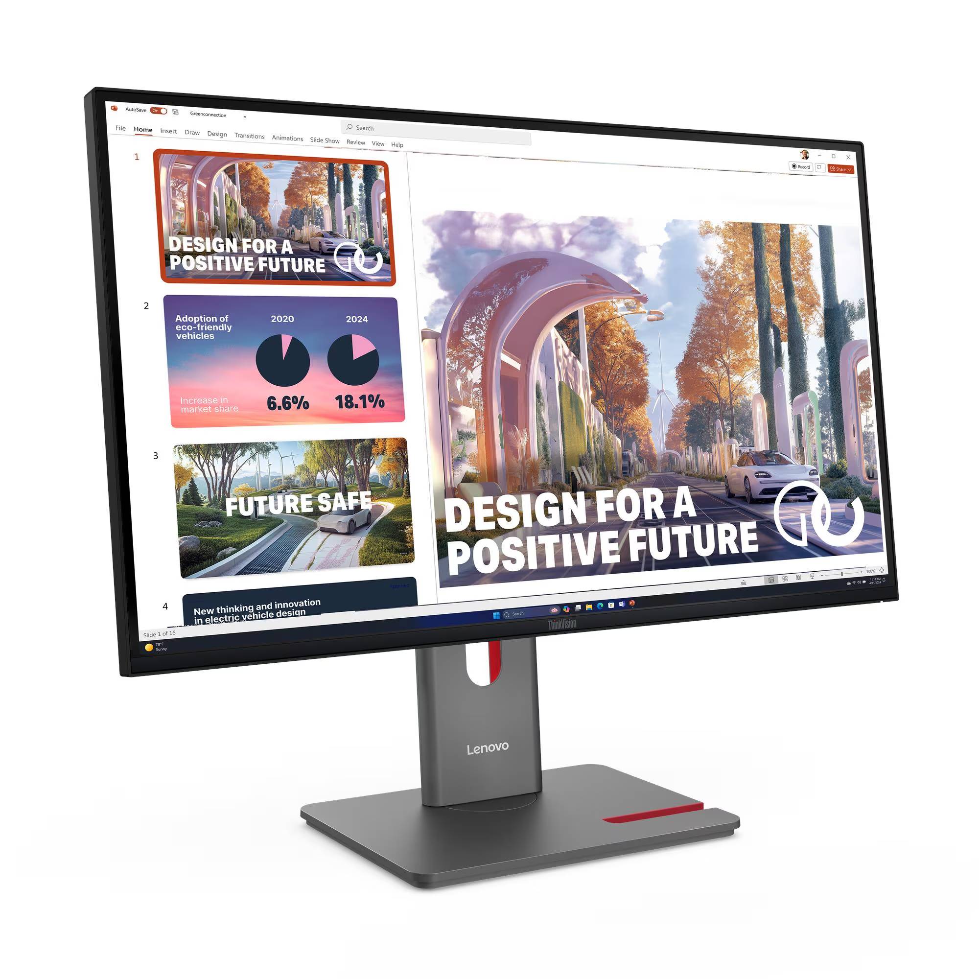 Monitor LENOVO ThinkVision P27QD-40 Monitor