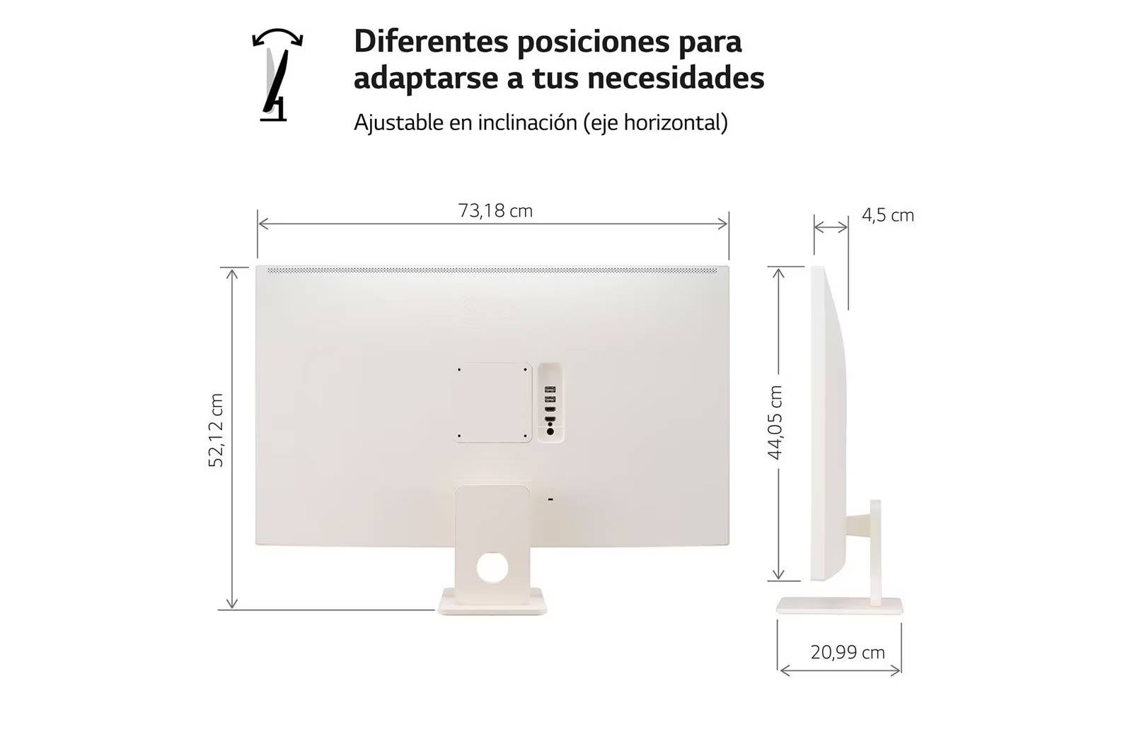 Monitor LG 32SR50F-W.AWM