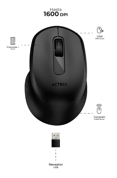 Mouse ACTECK ERGO MI470