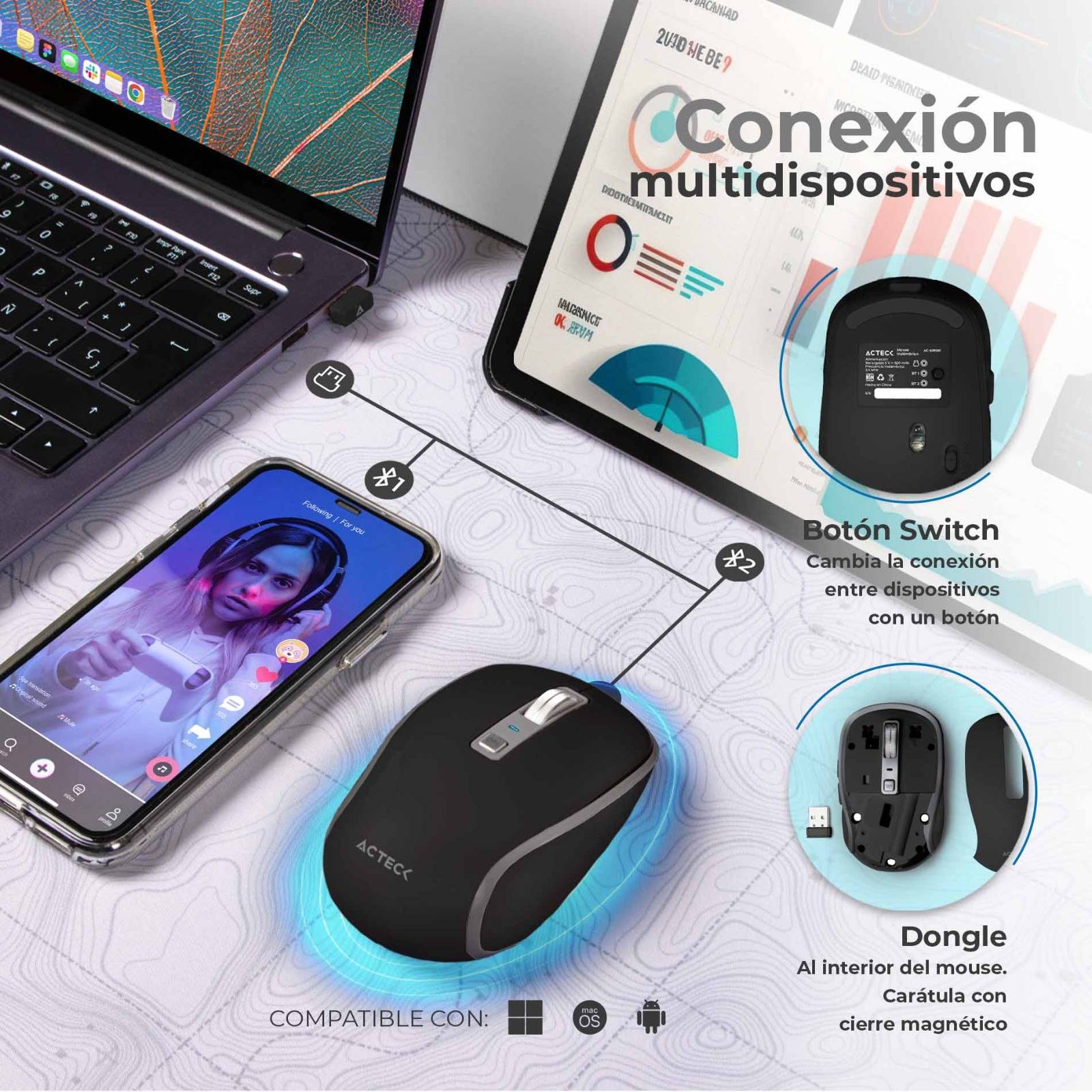 Mouse ACTECK MI580