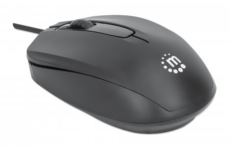 Mouse USB Óptico con Cable MANHATTAN 190190