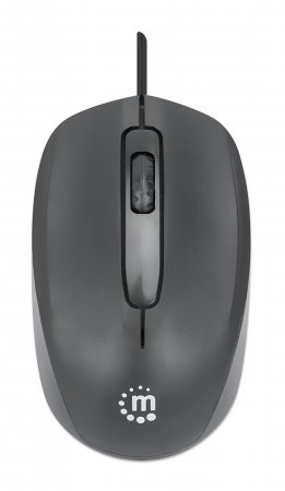 Mouse USB Óptico con Cable MANHATTAN 190190