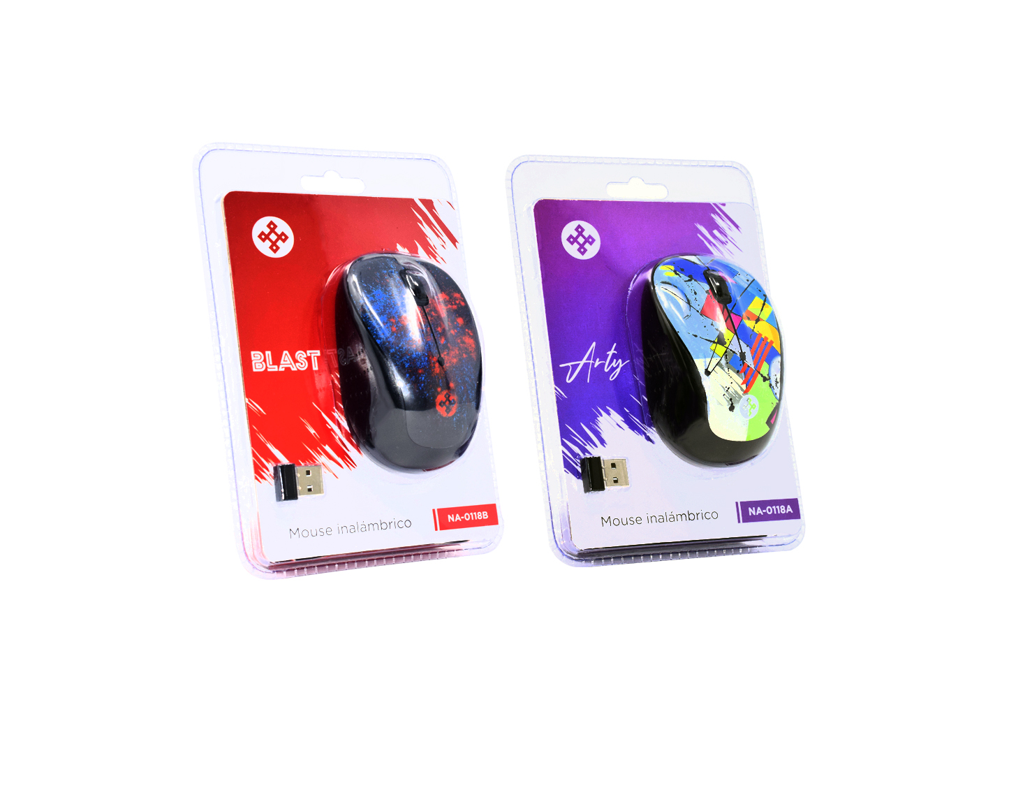 MINI MOUSE INALAMBRICO URBAN Naceb Technology NA-0118B