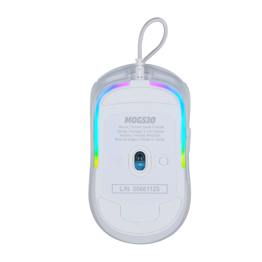 Mouse Gaming GAME FACTOR MOG530-WH