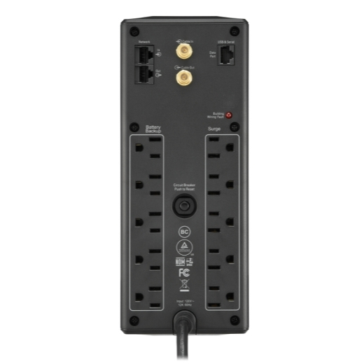 No Break Capacidad 1500 VA, 900 W, 120 V con  APC BX1500M-LM60
