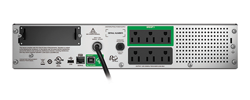 No Break Capacidad 750 VA 500 watts, Entrada  APC SMT750RM2UC