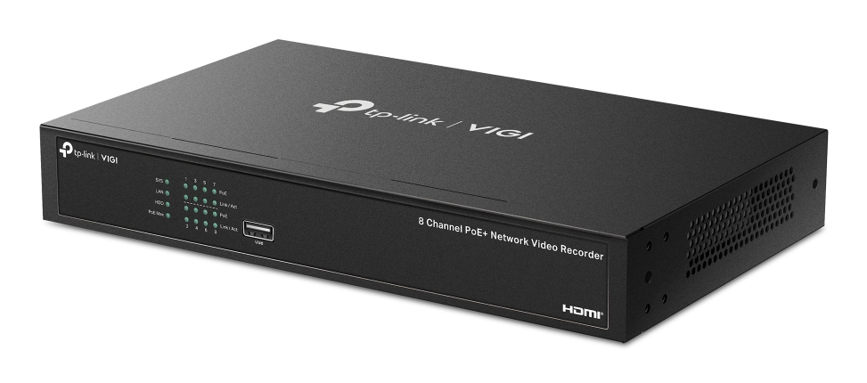 Grabadores Digitales NVR TP-LINK VIGI NVR1008H-8P