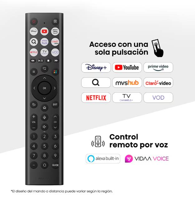 Televisiones Hisense 50QD6QV