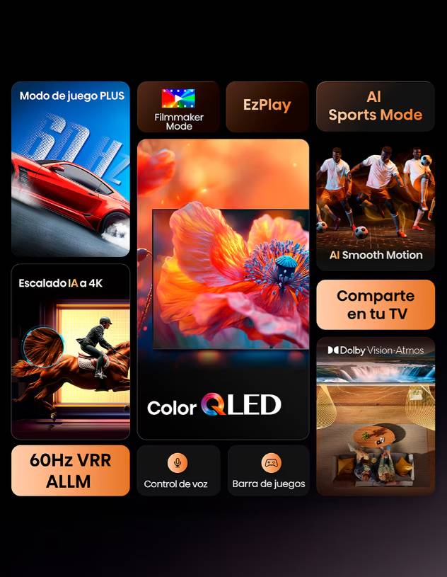Televisiones Hisense 50QD6QV