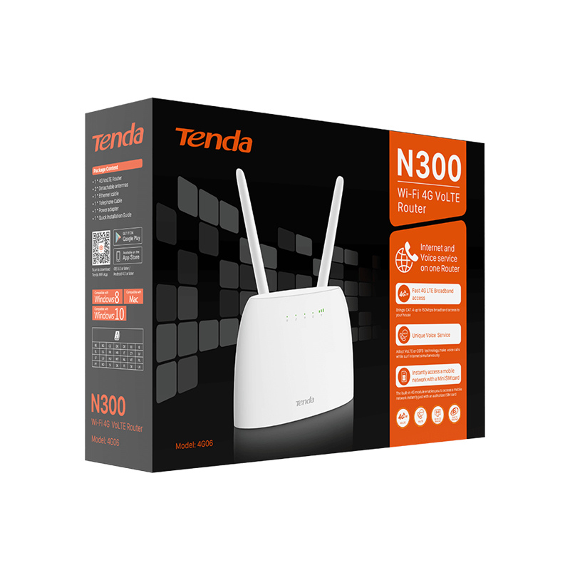 Router  TENDA 4G06