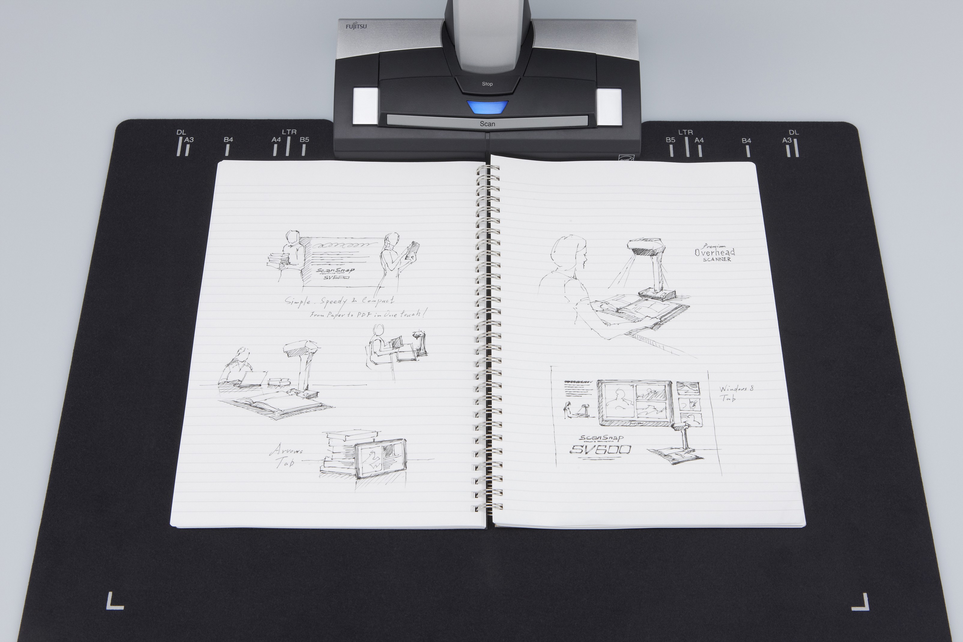 Escáner de imágenes FUJITSU SV600