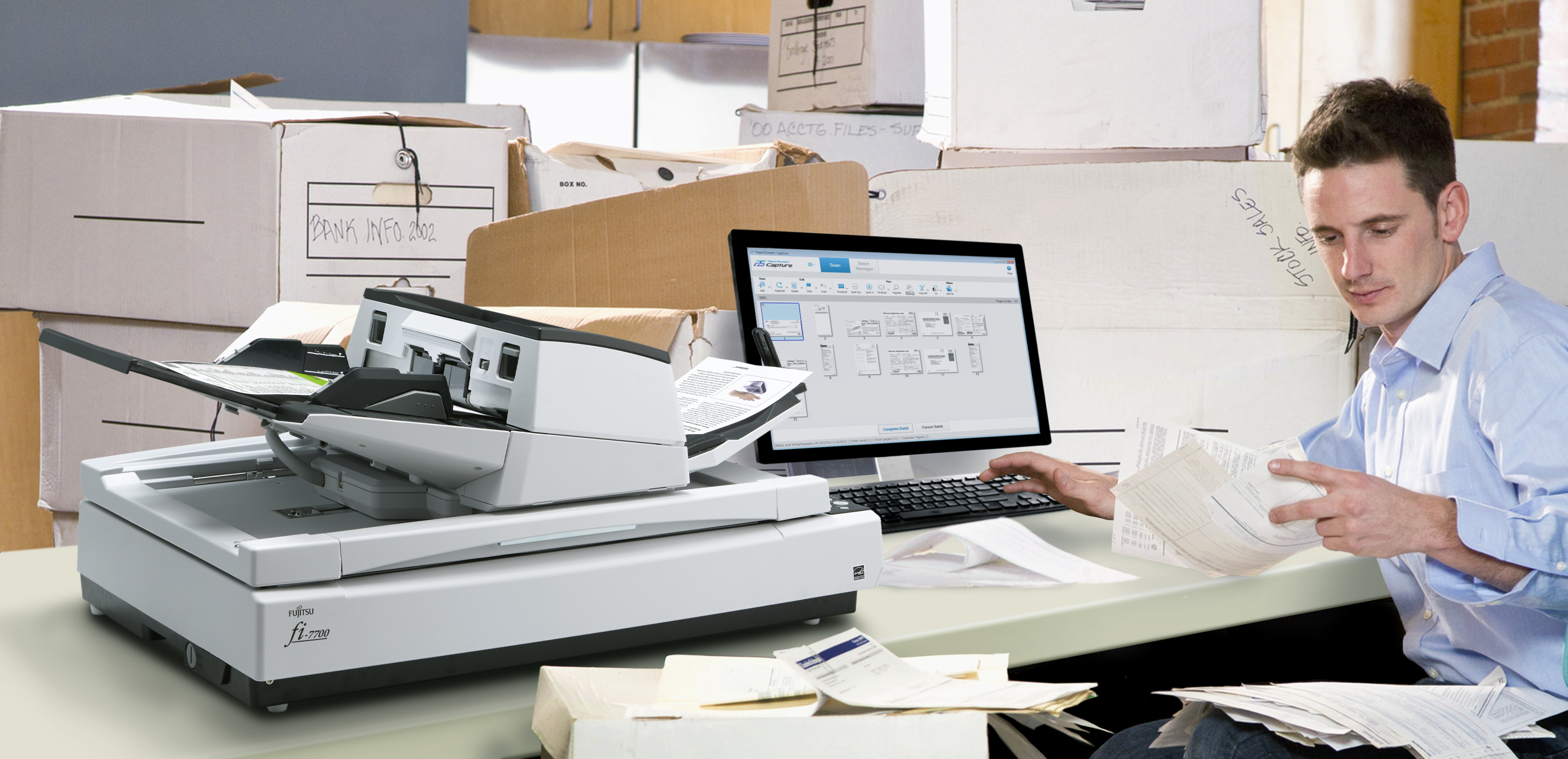 Scanner  FUJITSU FI-7700