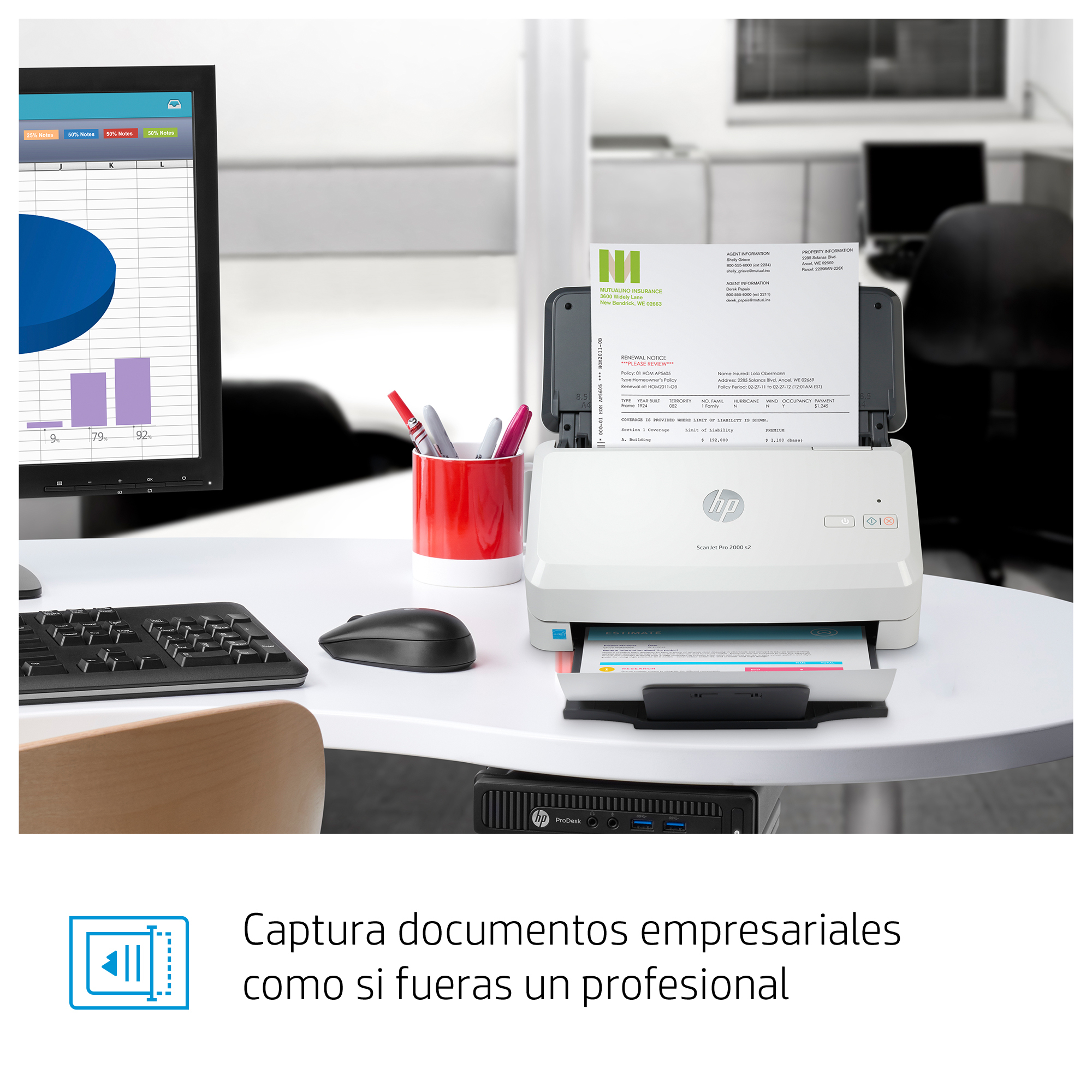 Escaner HP Pro 2000 s2