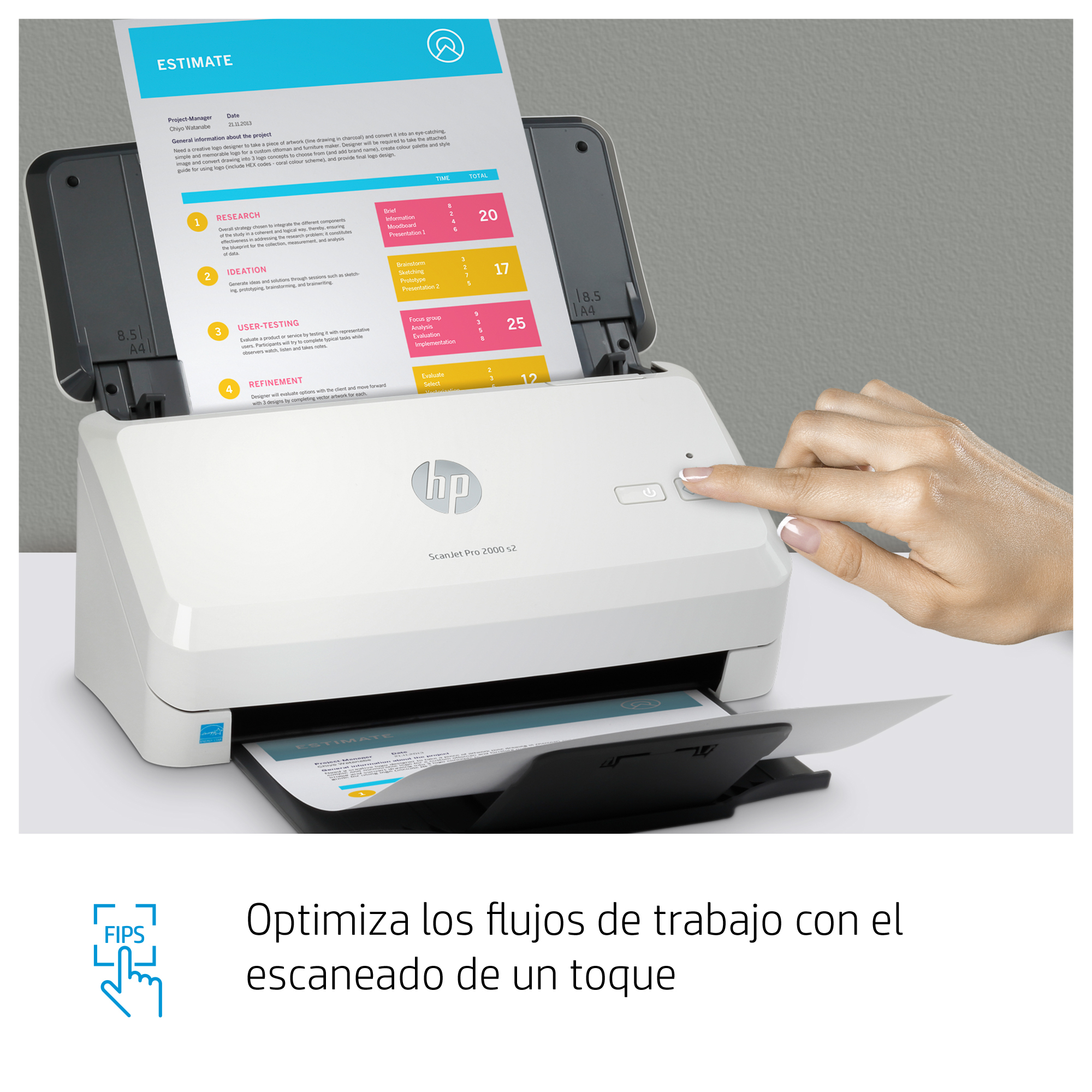 Escaner HP Pro 2000 s2
