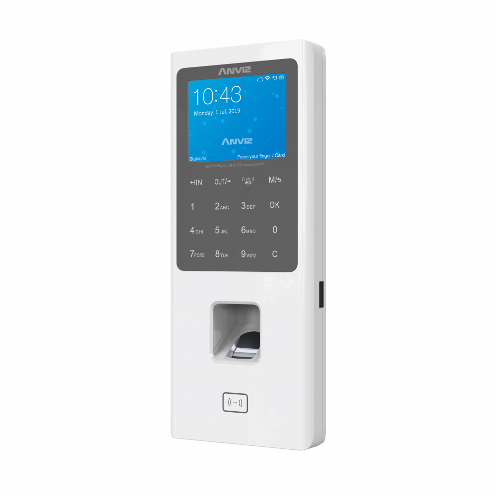 Control de acceso y Asistencia Biométrico y d Anviz AN- W2 Pro