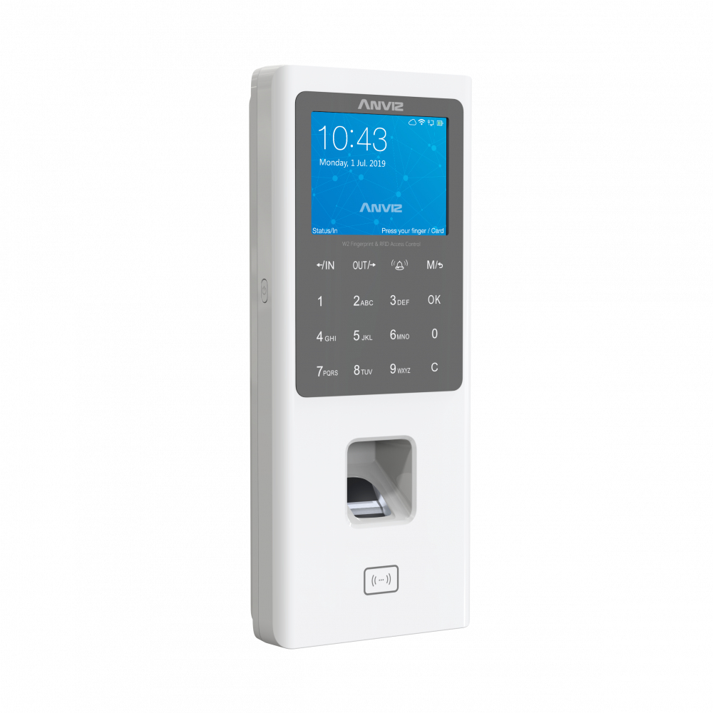 Control de acceso y Asistencia Biométrico y d Anviz AN- W2 Pro