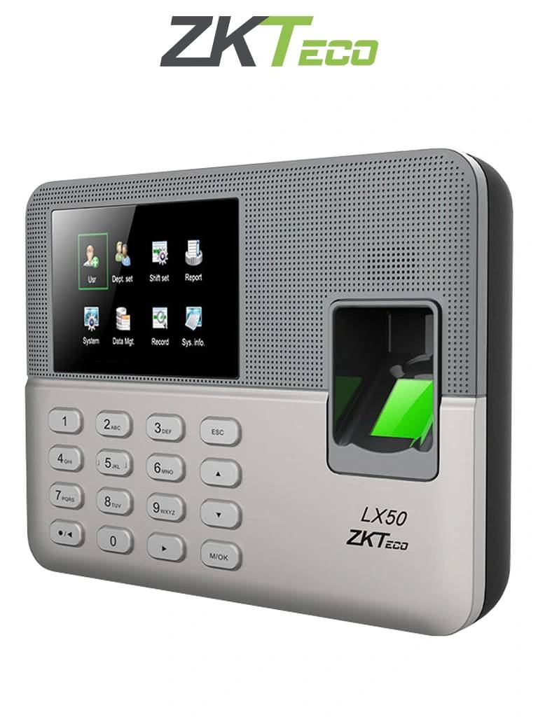Control de Tiempo y Asistencia ZK TECO LX50