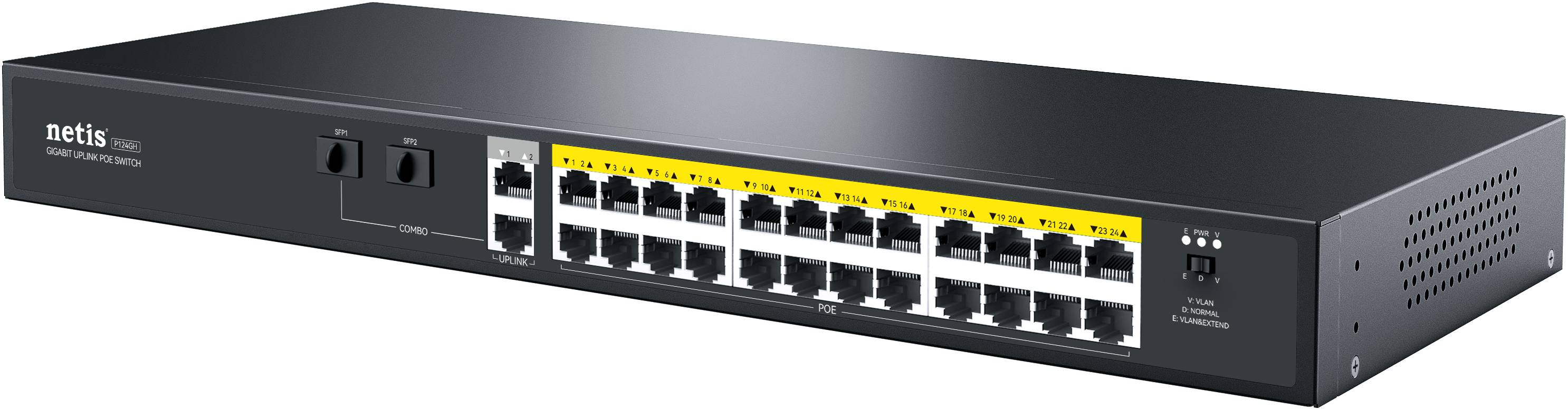 Switches NETIS P124GH