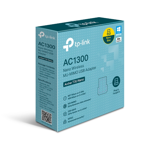 Adaptador USB TP-LINK AC1300 