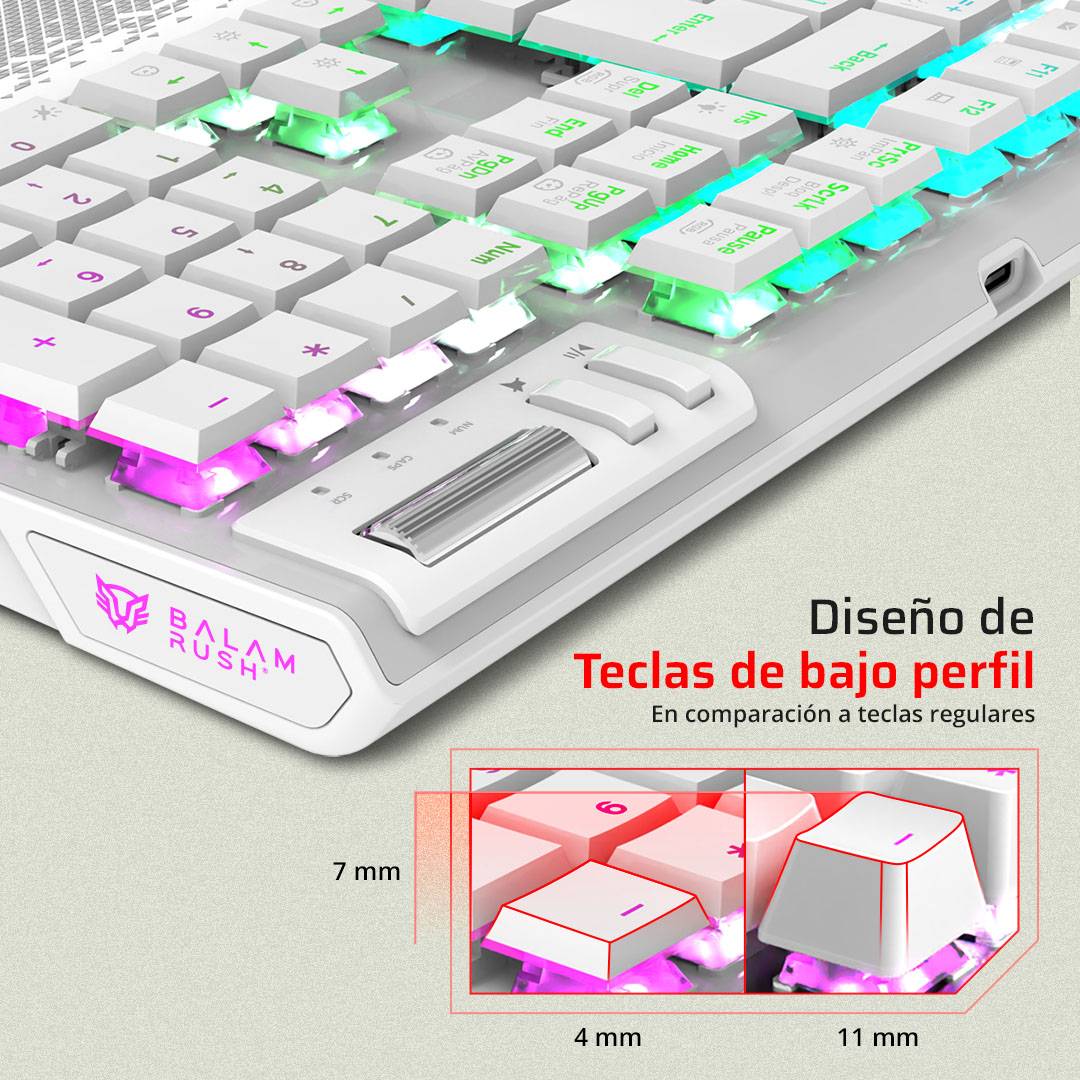 Teclados Gaming Balam Rush GK9791