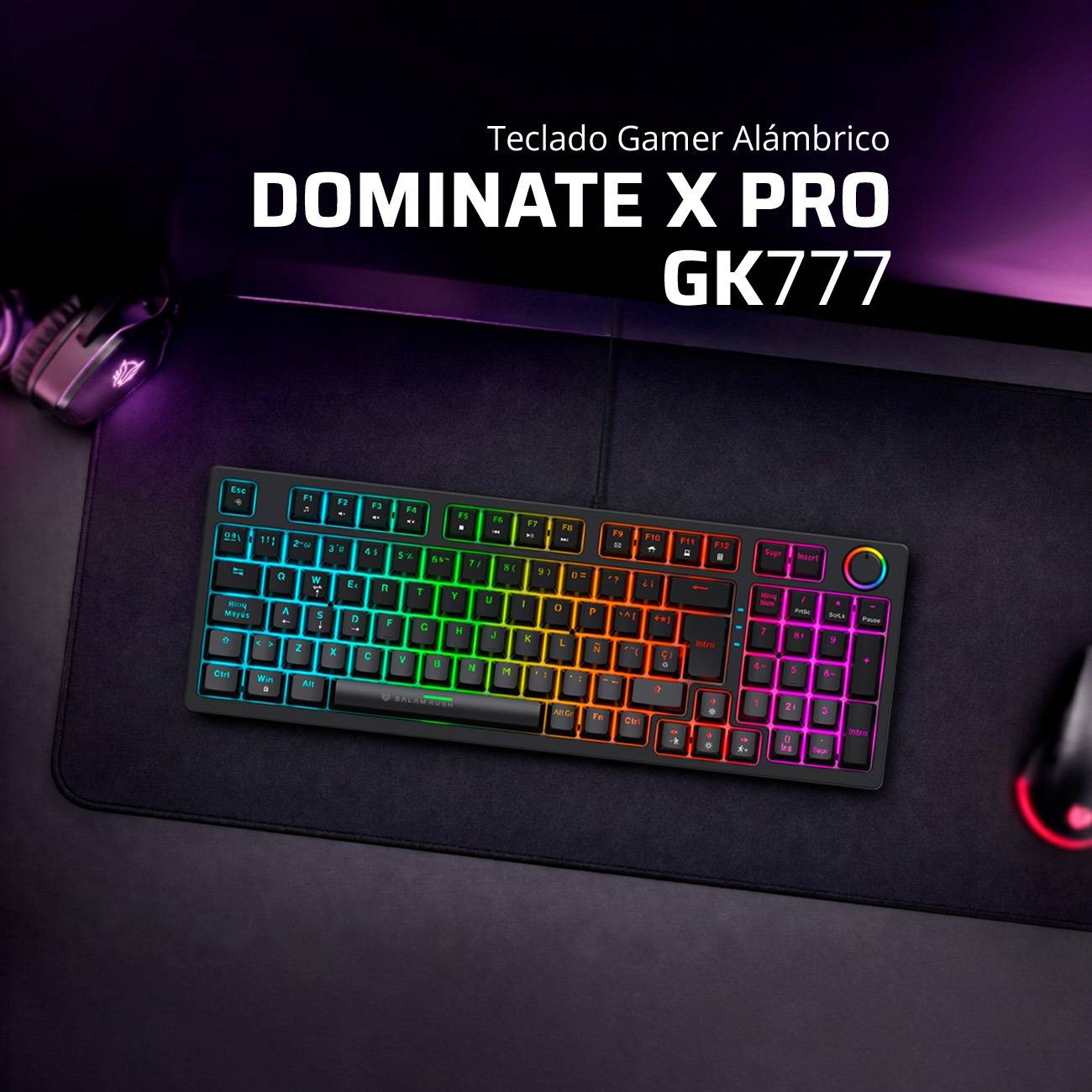 Teclados Gaming Balam Rush GK777