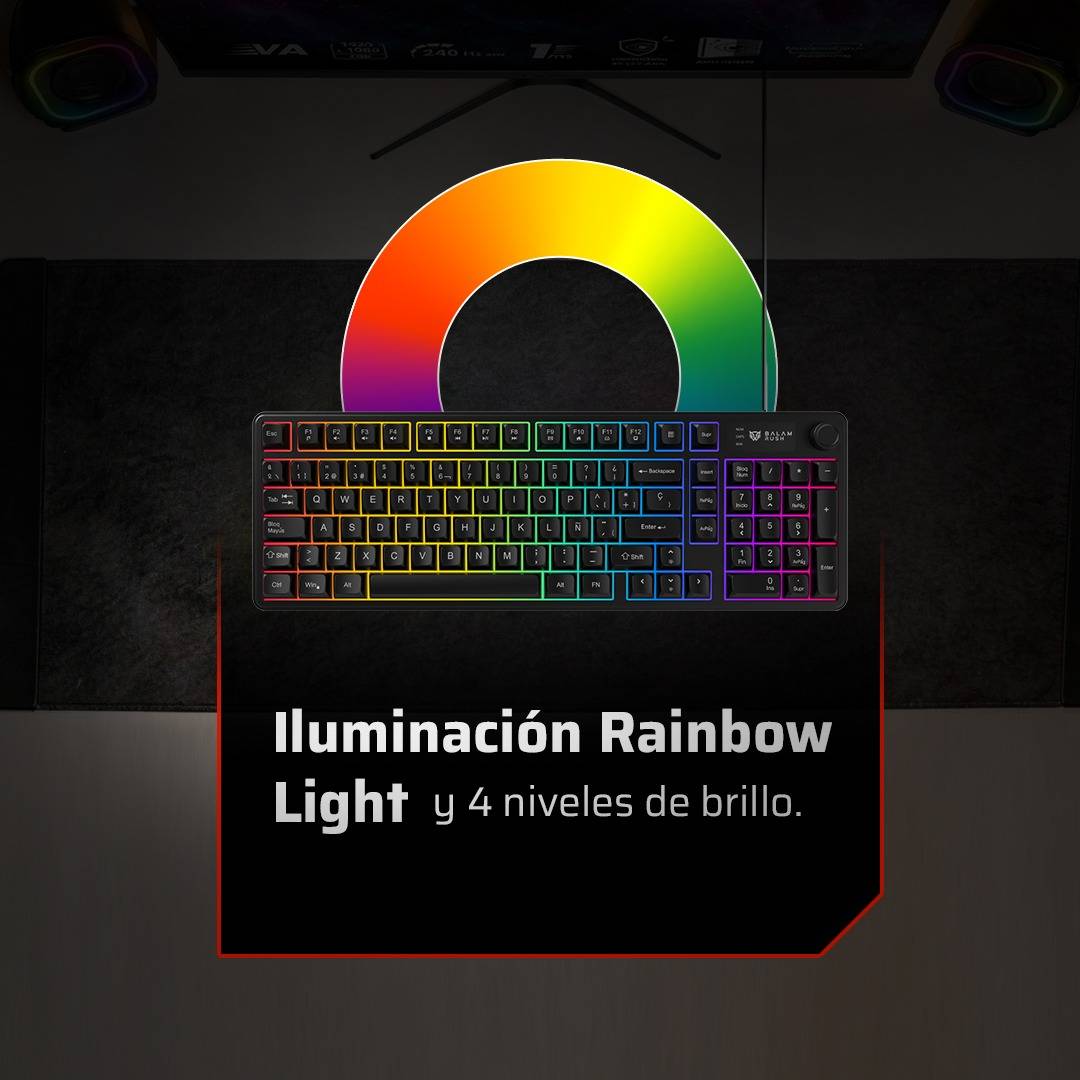 Teclados Gaming Balam Rush KG490
