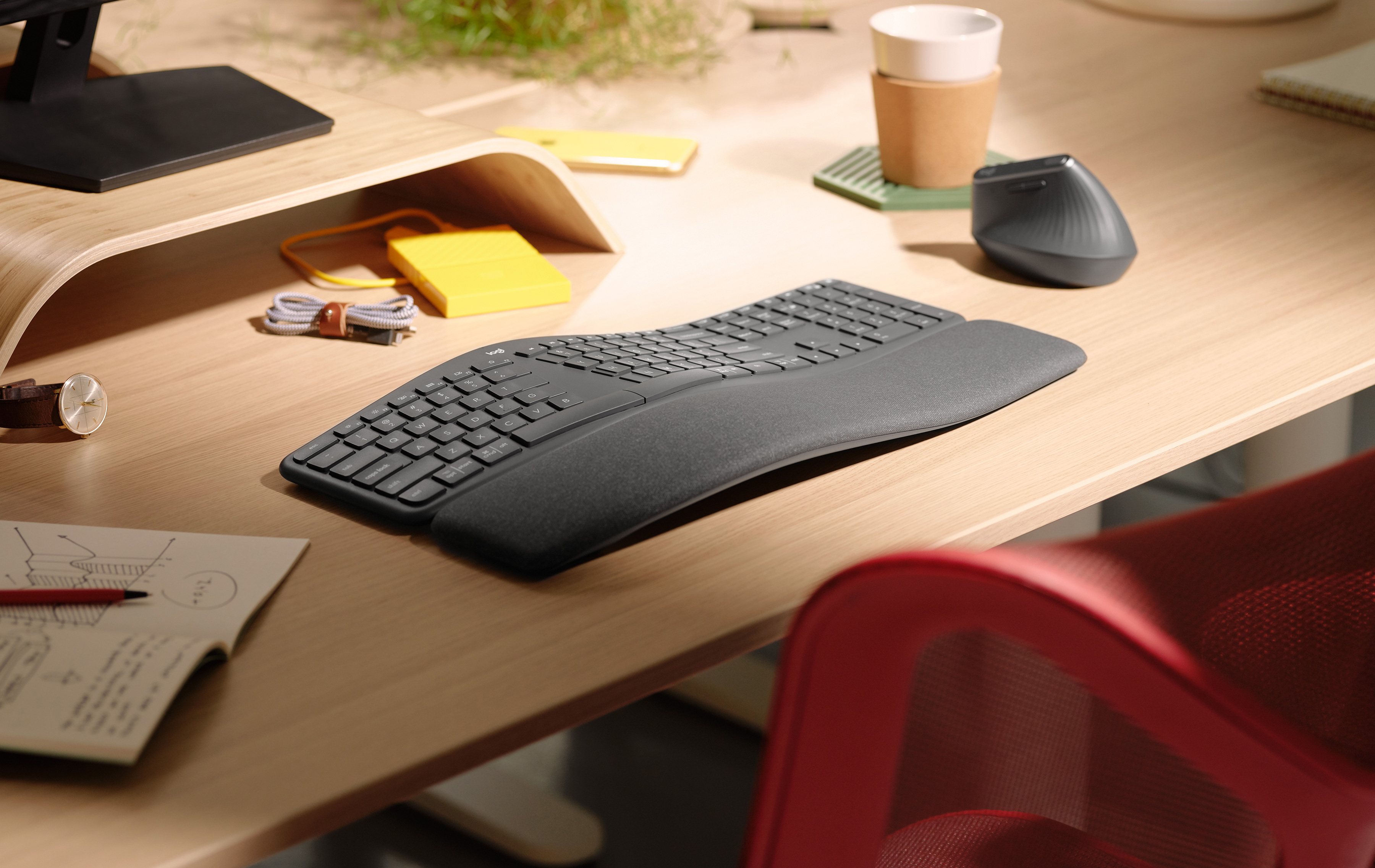 Teclado LOGITECH ERGO K860