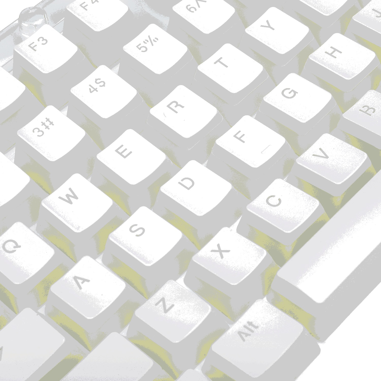Keycaps  Redragon Sacarab White