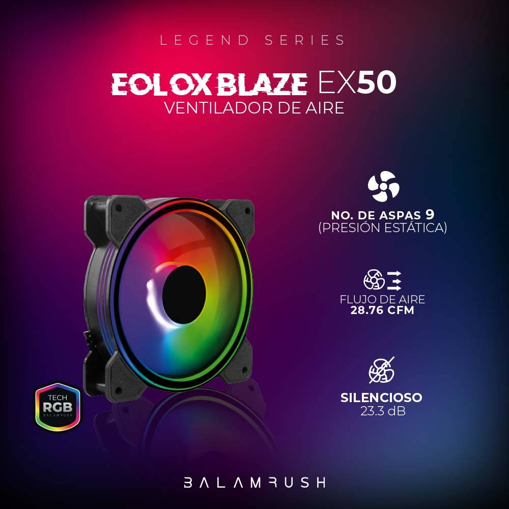 Ventilador Balam Rush EX50 