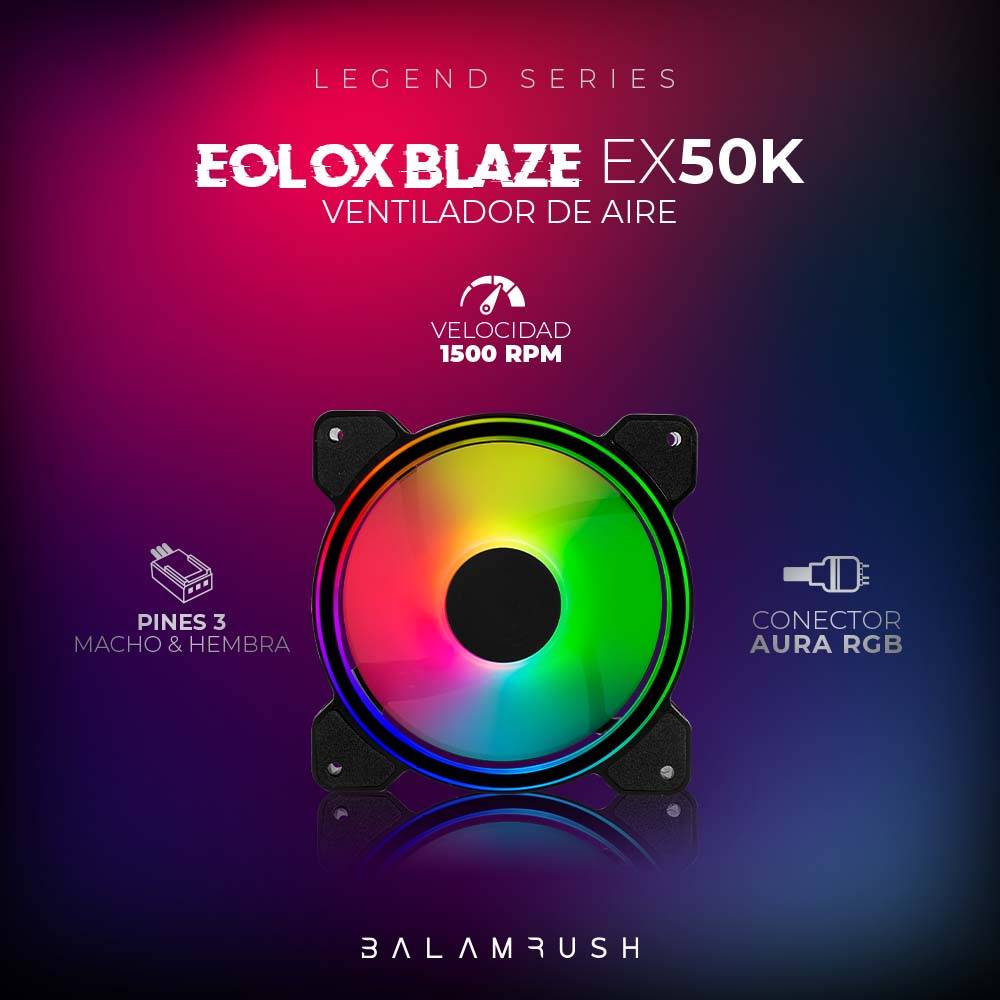 Ventiladores Balam Rush EX50K