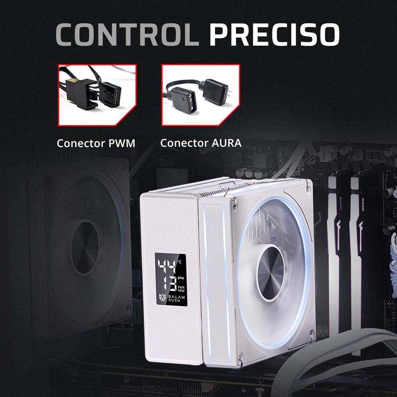 Enfriamiento y Ventilación Balam Rush HEX65