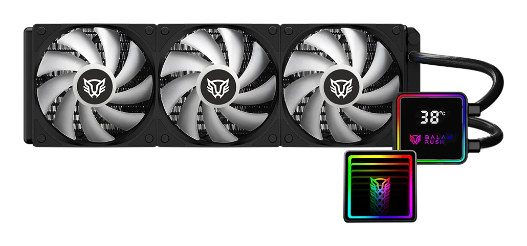 Enfriamiento y Ventilación Balam Rush CRYO PRISM 360 BLACK
