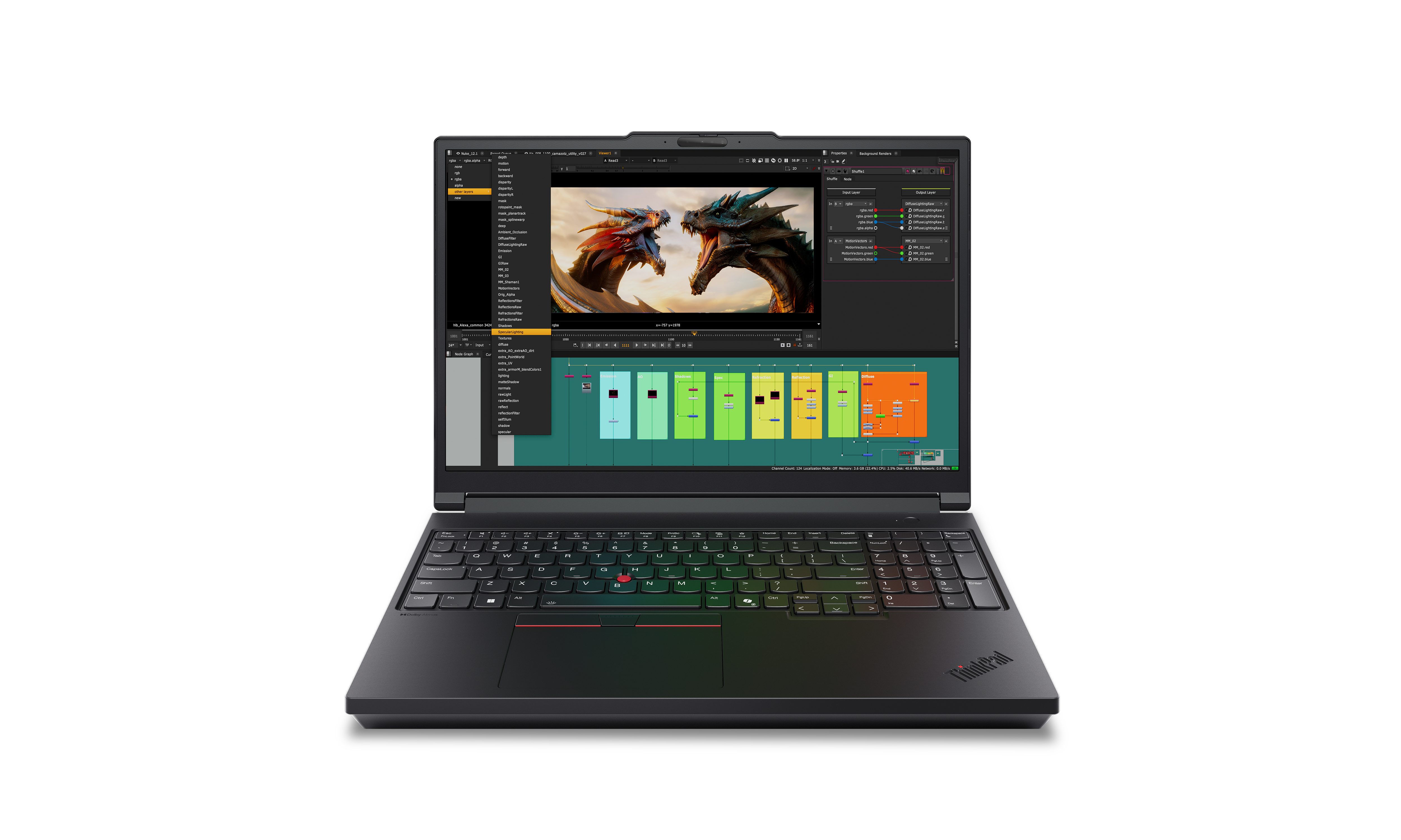 Workstations Móviles LENOVO 21RRS08500